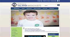 Desktop Screenshot of fallriverschools.org